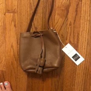 Shaffer Los Angeles Brown Bucket Bag